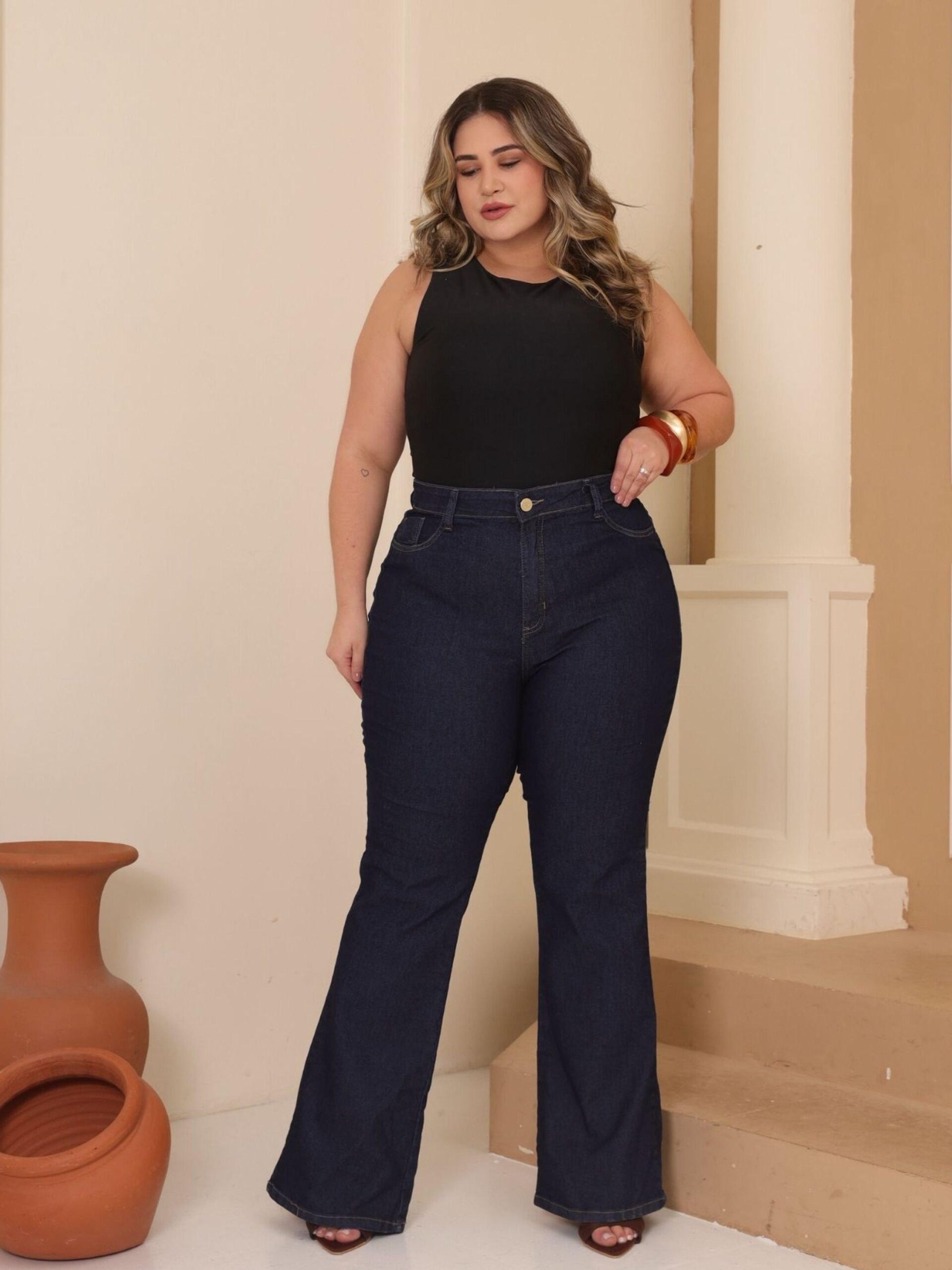 calca jeans plus size